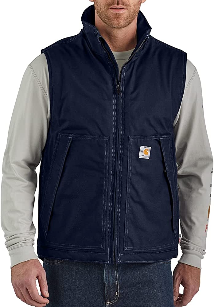 Carhartt Men's Big Tall Big & Tall Flame Resistant Quick Duck Vest