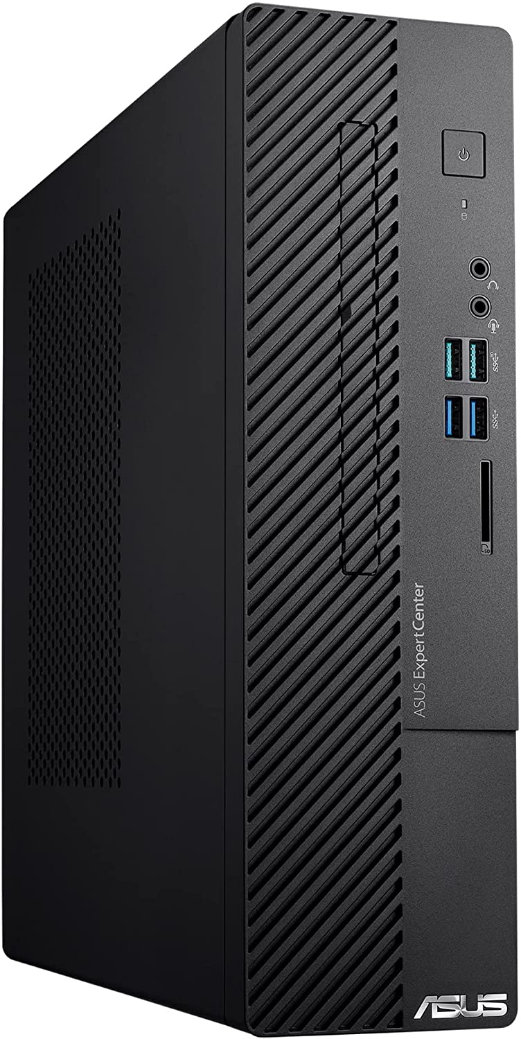ASUS ExpertCenter D500SC Small Form Factor Desktop PC, Intel Core i5-11400, 16GB DDR4 RAM, 256GB PCIe SSD + 1TB HDD, TPM, Windows 11 Home, Black, D500SC-AB504