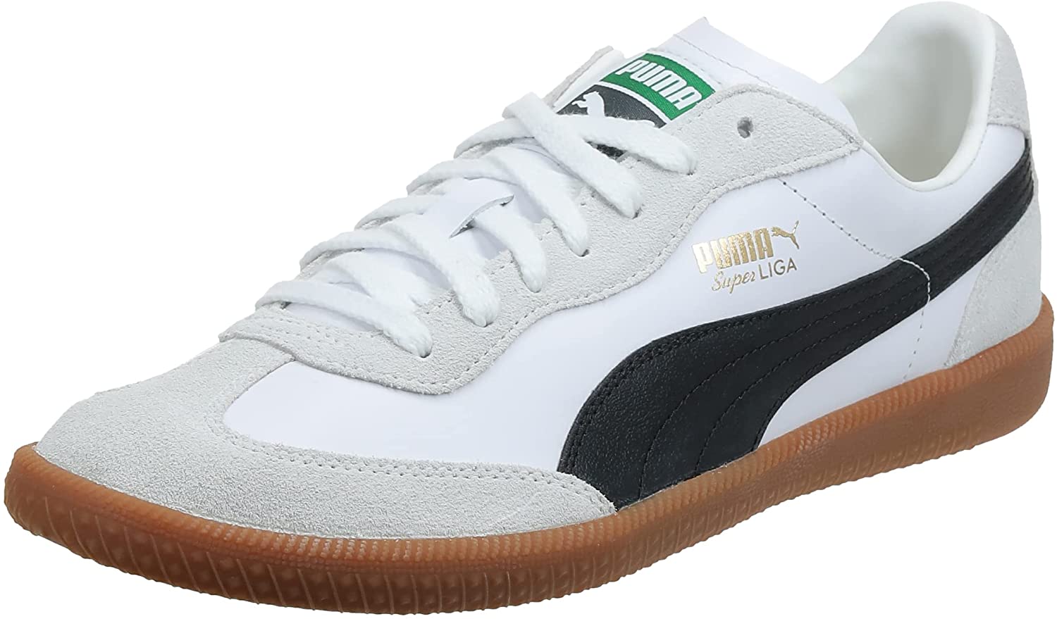 PUMA Men's Super Liga OG Retro Lace-Up Fashion Sneaker