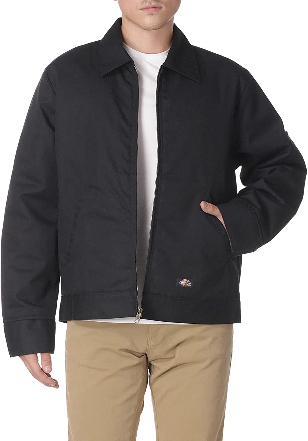 Dickies Men's Insulated Eisenhower Front-Zip Jacket