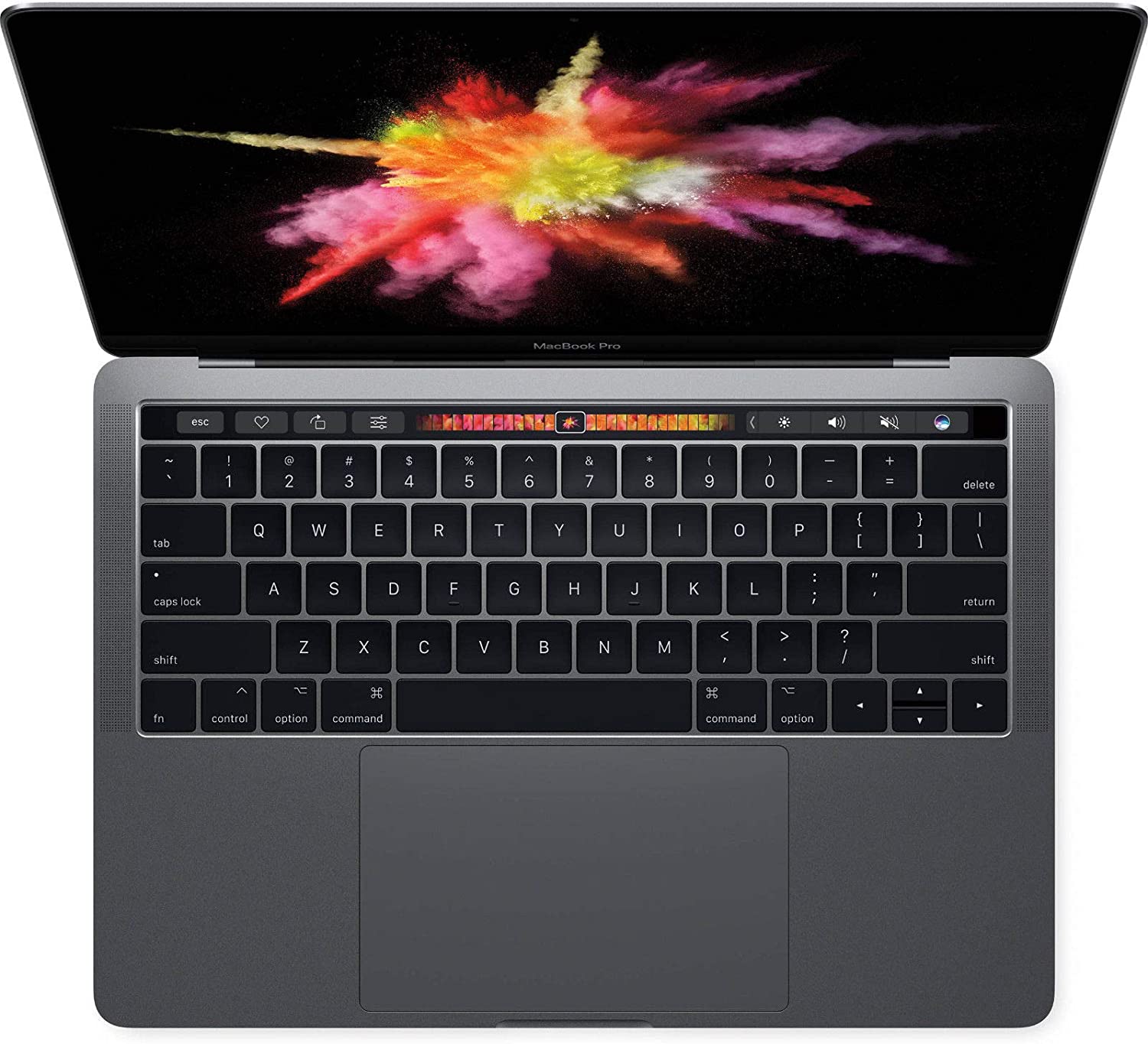 Apple 13in MacBook Pro, Retina, Touch Bar, 3.1GHz Intel Core i5 Dual Core, 8GB RAM, 256GB SSD, Space Gray, MPXV2LL/A (Renewed)