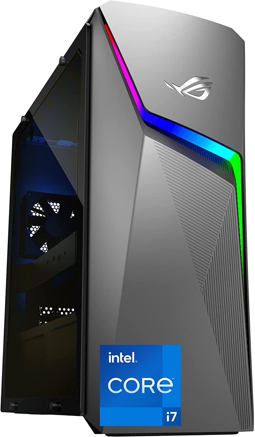 ROG Strix G10 Gaming Desktop PC, Intel Core i7-11700, GeForce RTX 3060, 16GB DDR4 RAM, 1TB PCIe SSD, Wi-Fi 5, Windows 11 Home, G10CE-AH766