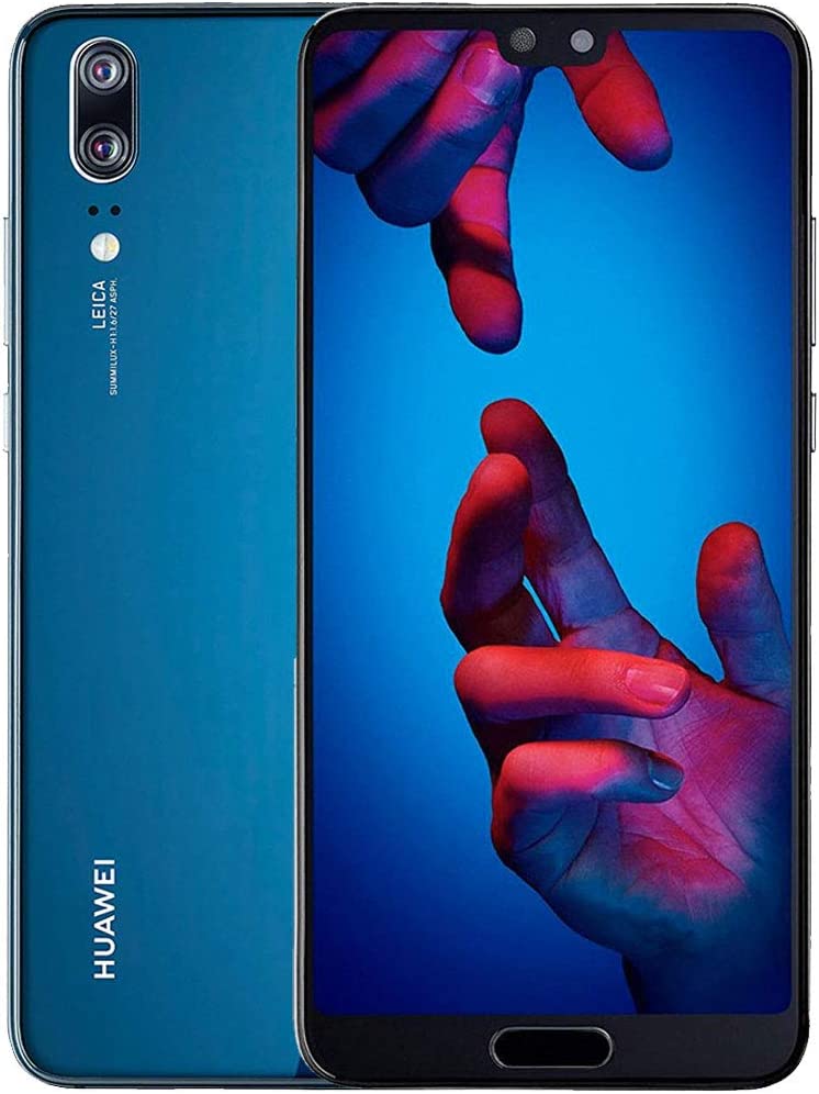 Huawei P20 128GB Single-SIM (GSM Only, No CDMA) Factory Unlocked 4G/LTE Smartphone (Midnight Blue) - International Version