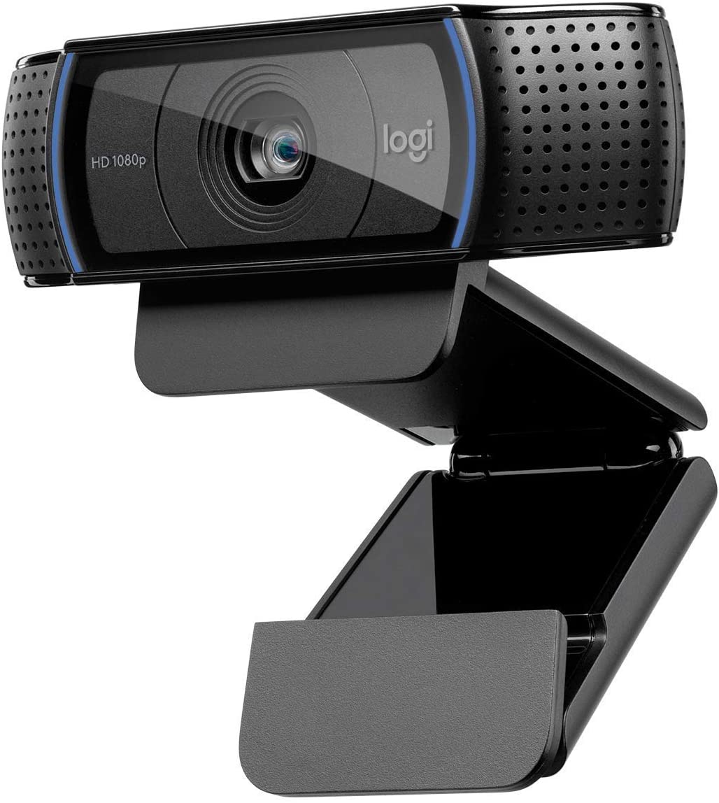 Logitech HD Pro Webcam C920, Widescreen Video Calling and Recording, 1080p Camera, Desktop or Laptop Webcam (Discontinued by manufacturer)