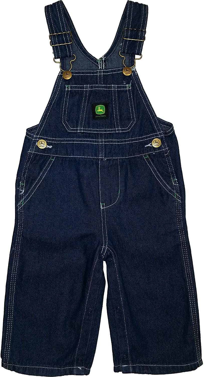 John Deere Baby Boys' Newborn Denim Overall