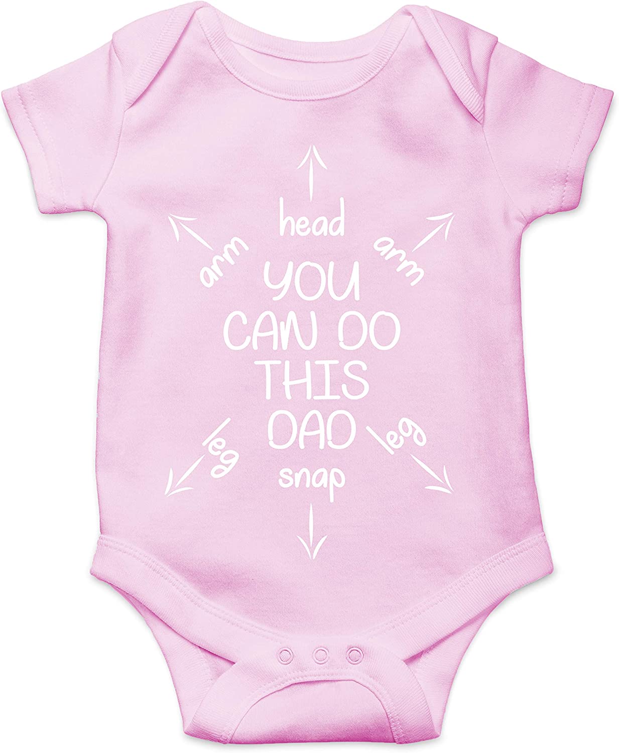 You Can Do This Dad - First Time Dad Gift - Funny Cute Infant Creeper, One-Piece Baby Bodysuit