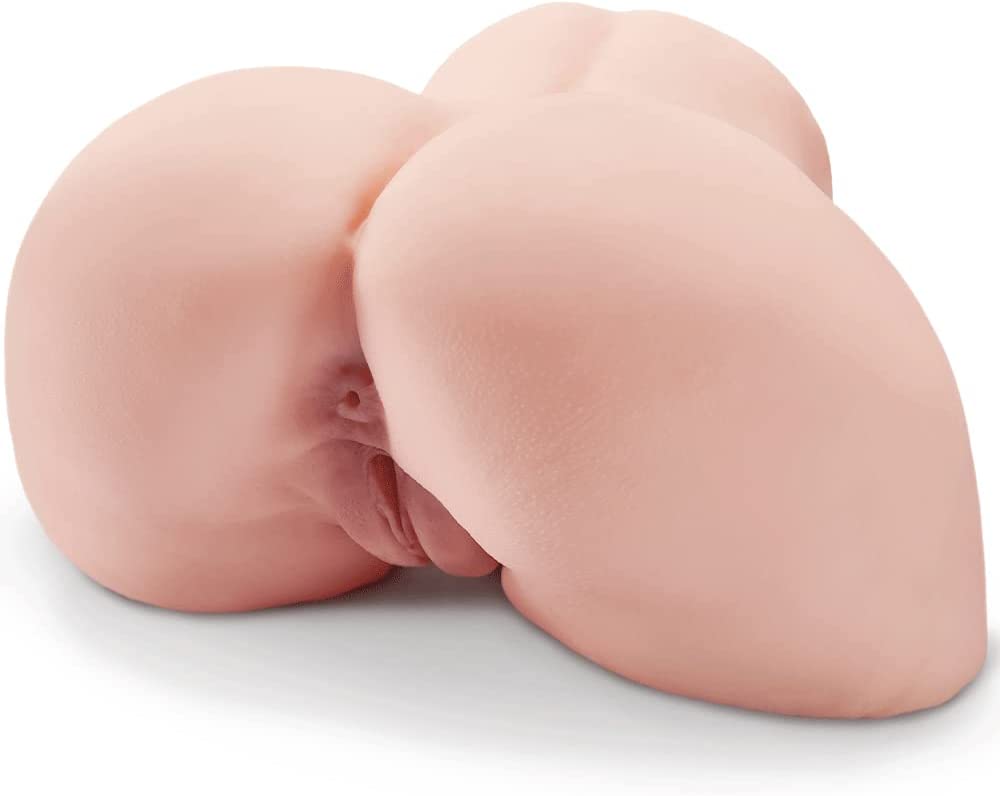 Big Fat Butt 20LB Male Sex Toy with Torso, Realistic Pussy Ass Masturbator for Men Masturbation, Large Sex Doll for Doggy Style Sex and Easy to Handheld