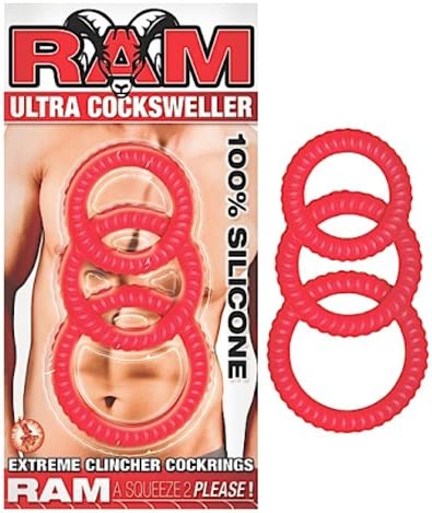 Novelties By Nasswalk Ram Ultra Cocksweller, Red