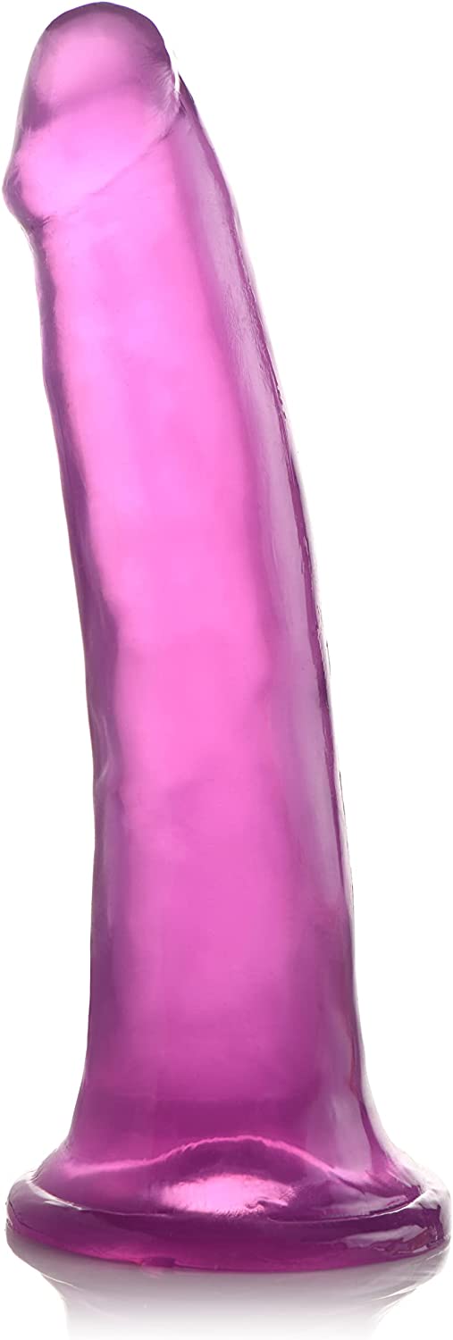 Lynx 8 Inch Ice Dildo - Purple