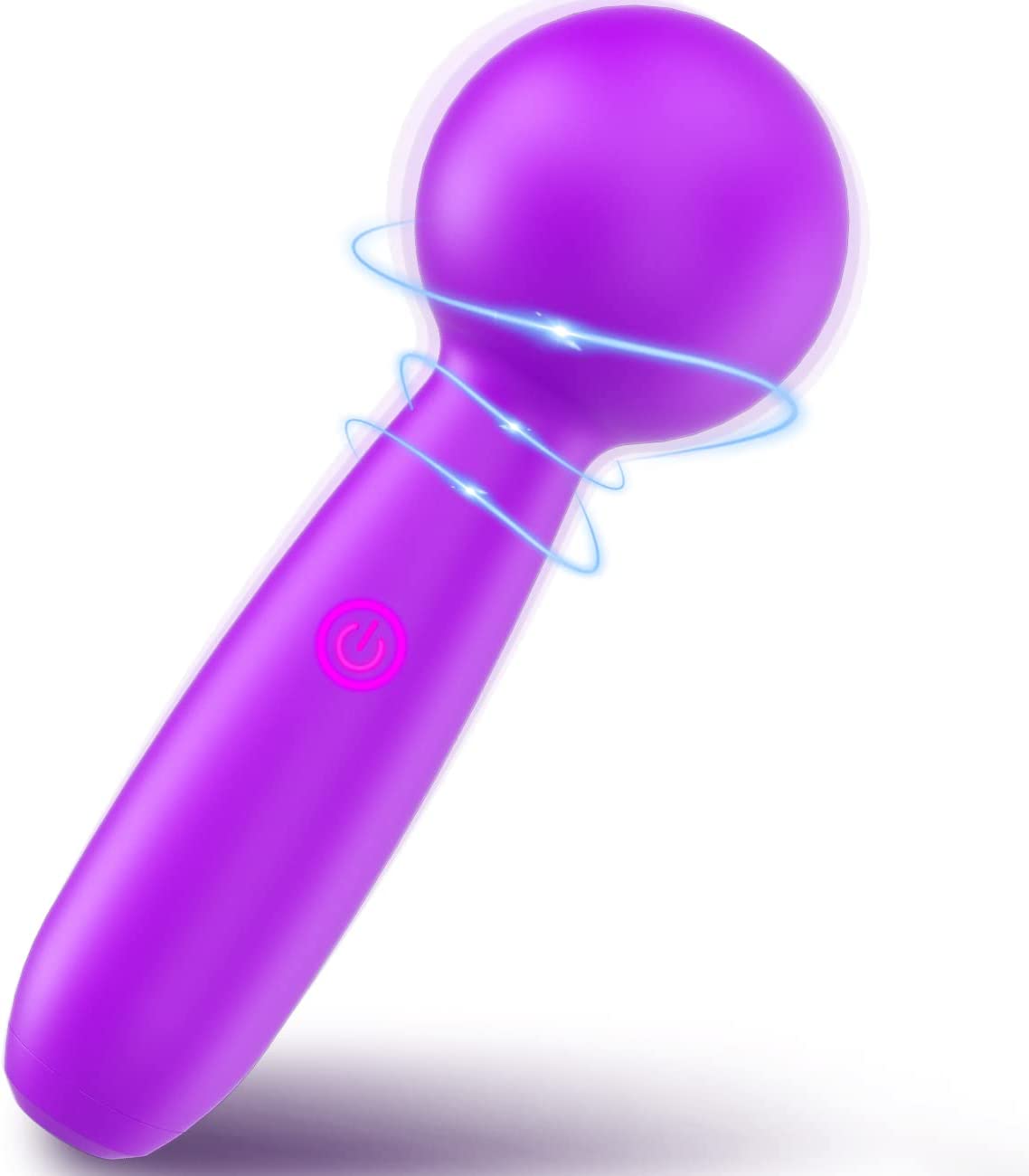 Bullet Vibrator for Women, G Spot Bullet Vibrator Nipple Clitoral Stimulator with 10 Vibration Modes, Female Rechargeable Sex Toy Portable Vibrating Wand for Personal Massager (Purple)