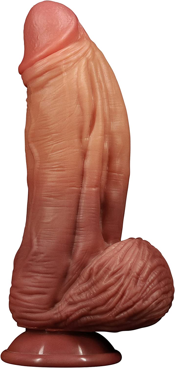 lovetoy 10" Monster Silicone Realistic Dildo with Dual Density Anal Dildo Huge Suction Cup Dildo Big Horse Dildo Giant Anal Toy Anal Plugs Large Strap On Dragon Thick Dildo Sex Toys for Her