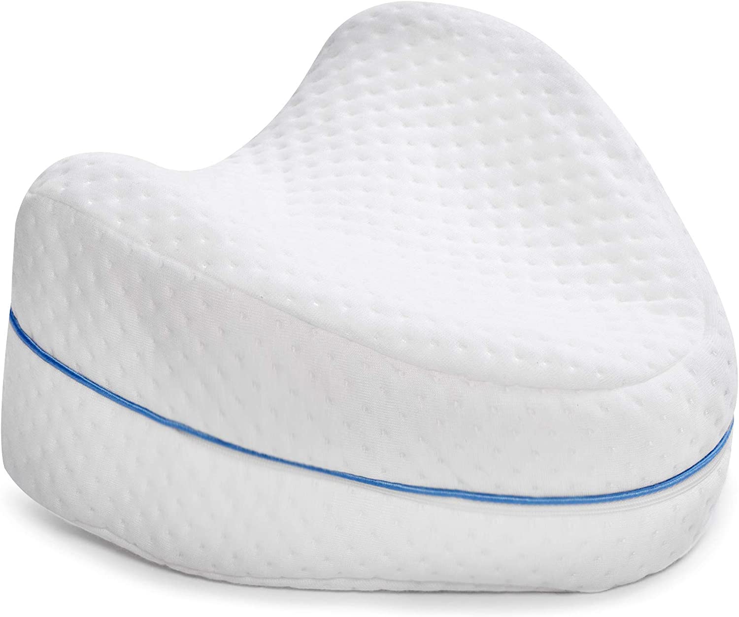 Contour Legacy Leg & Knee Foam Support Pillow - Soothing Pain Relief for Sciatica, Back, Hips, Knees, Joints - As Seen on TV