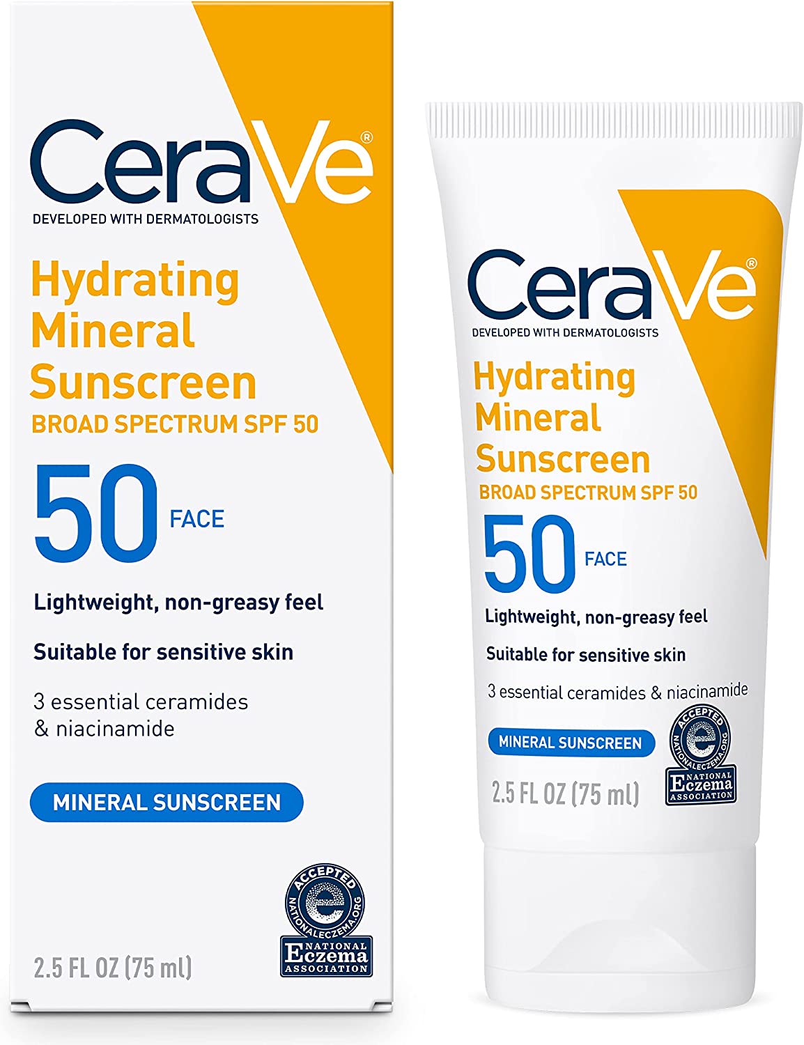 Mineral Sunscreen SPF 50 | Face Sunscreen with Zinc Oxide & Titanium Dioxide
